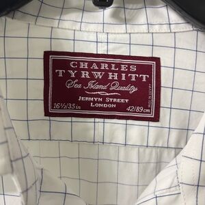 Charles Tyrwhitt Plaid Shirt size 16 1/2